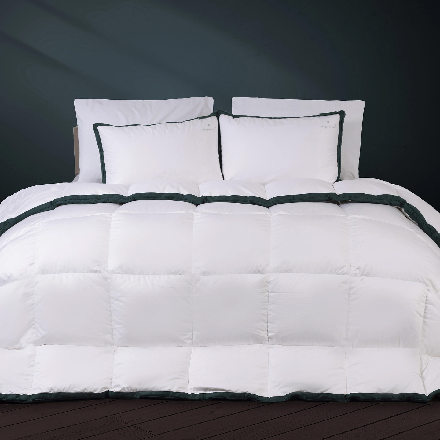 Набір ковдра полуторна + подушка MirSon №10014 Imperial Satin Luxe 140х205 Thinsulate + 50х70 (2200010811124)